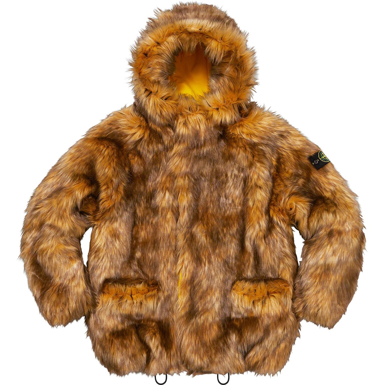 Supreme®/Stone Island® Formula Steel Reversible Faux Fur Parka view 6
